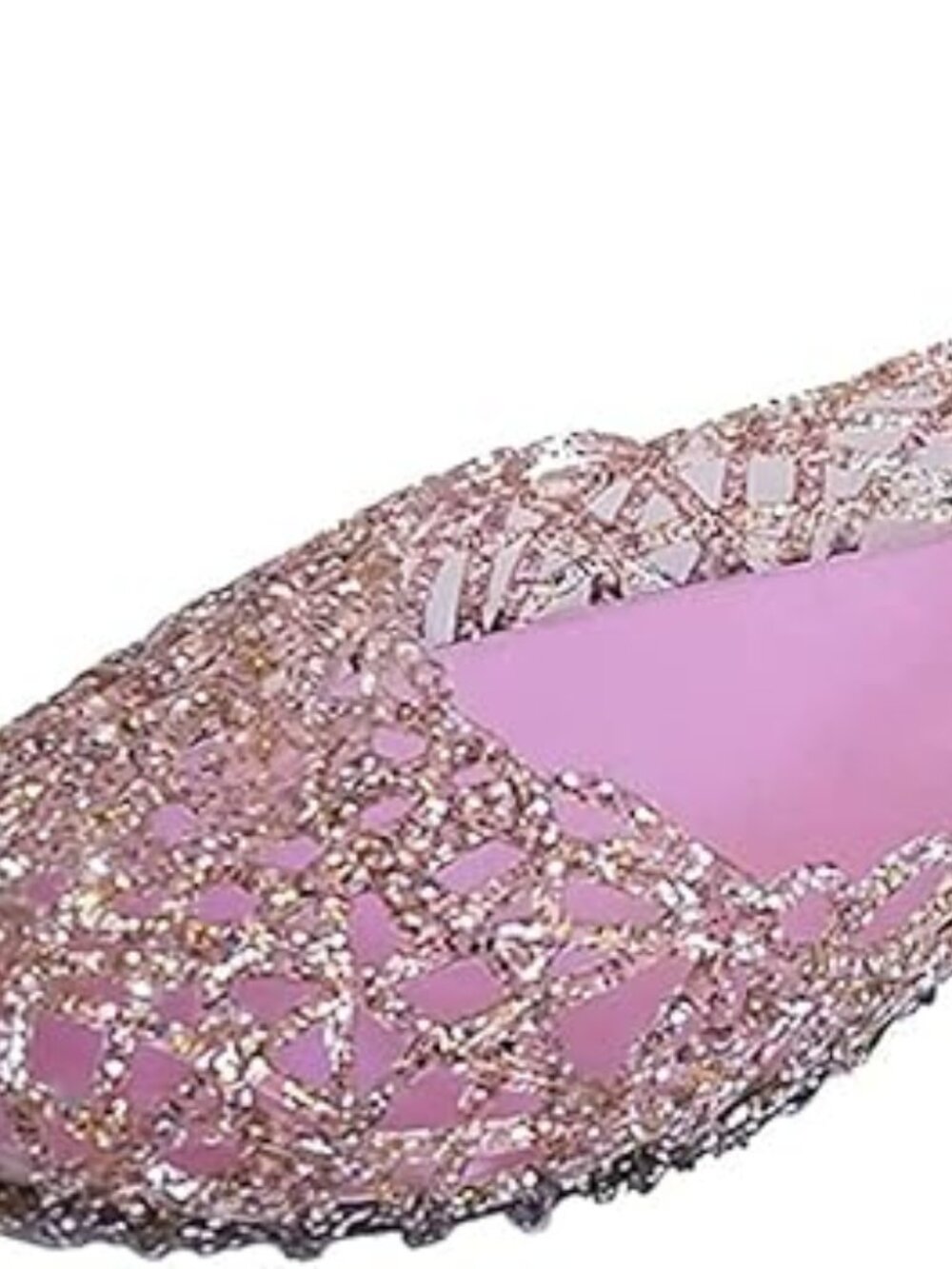 Womens Sandals Flat Jelly Shoes Slip On Hollow Out Loafers